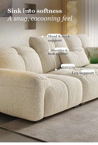 Sink into softness