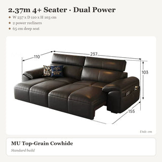 2.37m 4+ Seater · Dual Power