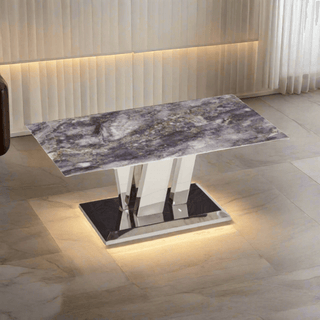 Adoette Cultured Marble Coffee Table Singapore