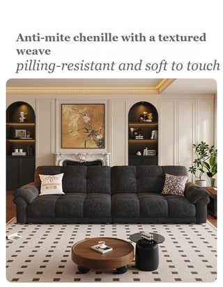Anti-mite textured chenille