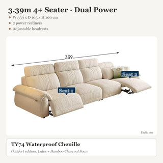 3.39m 4+ Seater · Dual Power