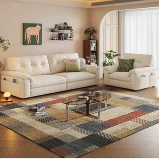 Sofa with matching armchair