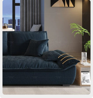Sofa and footstool