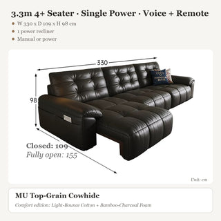 3.3m 4+ Seater · Single Power · Voice + Remote