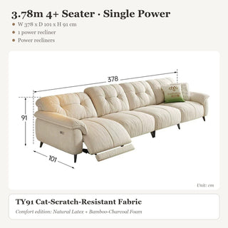 3.78m 4+ Seater · Single Power