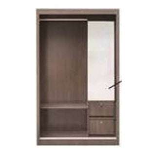 Megafurniture | Alan Walnut Sliding Door Wardrobe | Sliding Door Wardrobe