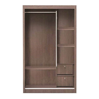 Megafurniture | Alanis White Wash Sliding Door Wardrobe | Sliding Door Wardrobe