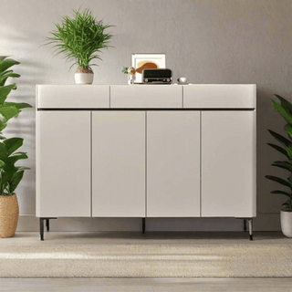 Ambre 4 Door Shoe Cabinet with Microcrystallic Top Singapore