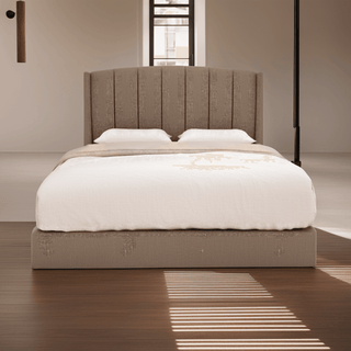 Amie Fabric Bed Frame (Water Repellent) Singapore