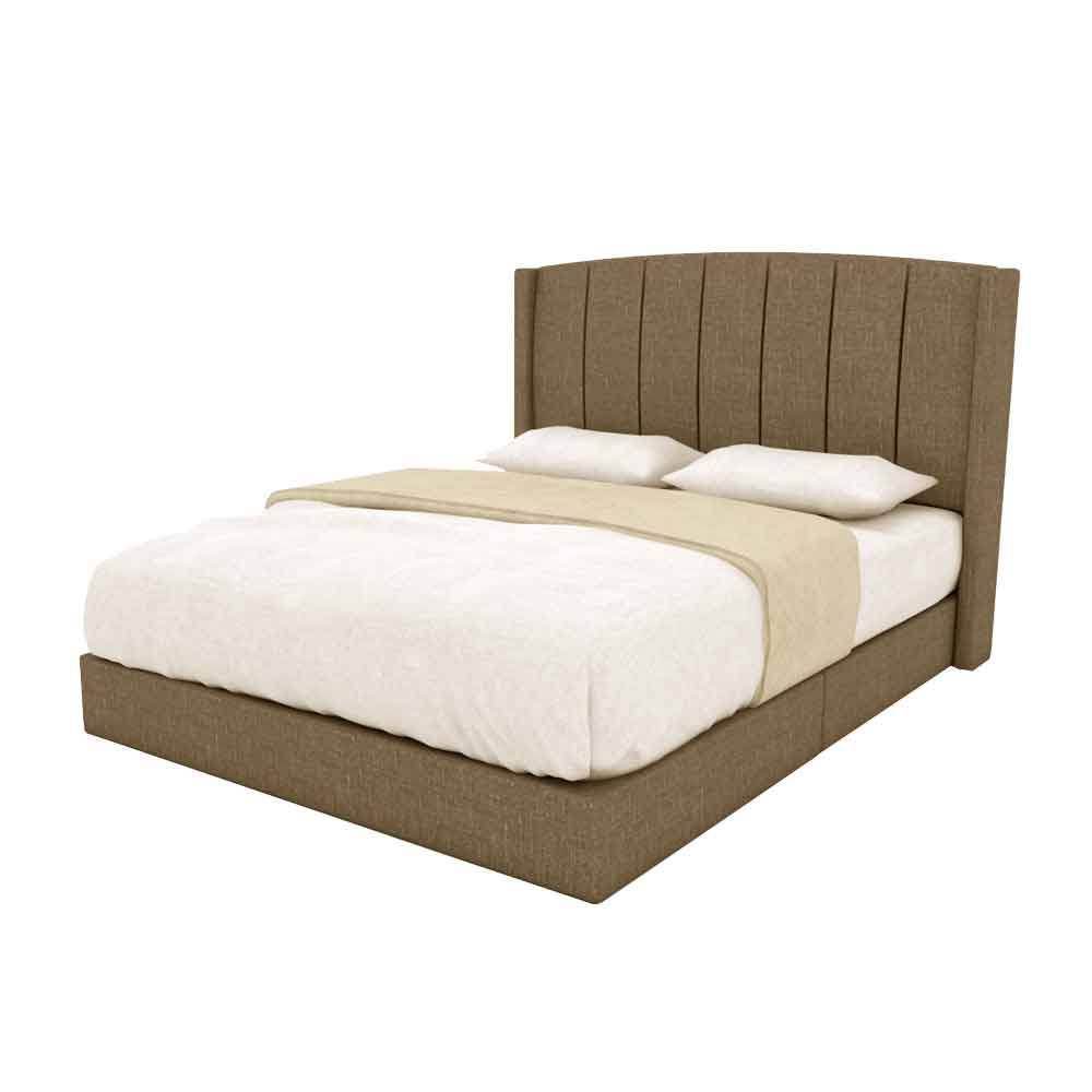 Amie Fabric Bed Frame (Water Repellent) Singapore