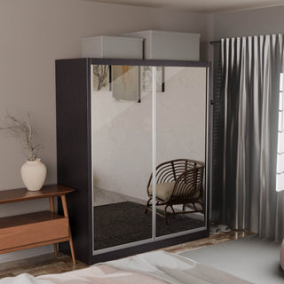 Megafurniture | Amity Modular Wardrobe A05 (Tea Mirror) | Modular Wardrobe