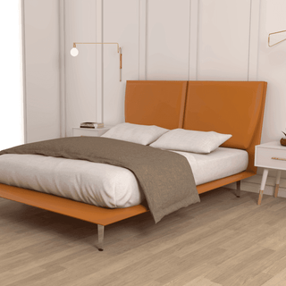 Anakela Genuine Leather Bed Frame by Chattel Singapore