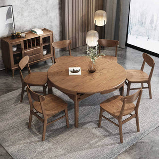 Anxo Ash Wood Extendable Wooden Dining Table Singapore