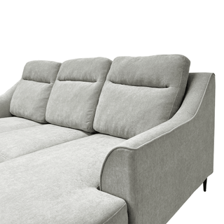 Archie 3 Seater L-Shape Fabric Sofa by Zest Livings Singapore
