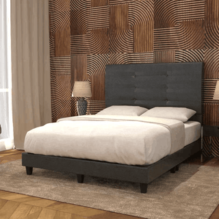 Arlen Faux Leather Bed Frame Singapore