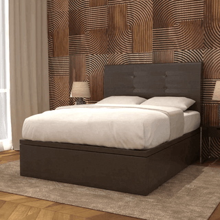 Arlen Faux Leather Storage Bed Singapore