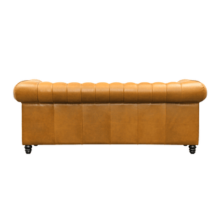 Arthur Premium Aniline Leather Chesterfield Sofa by Chattel Singapore