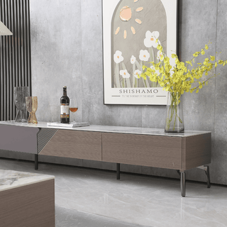 [AS-IS] Clarity Glossy Sintered Stone TV Console Singapore