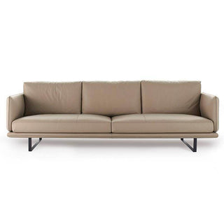 [AS-IS] Randoline Beige Faux Leather Sofa - 3 Seater Singapore