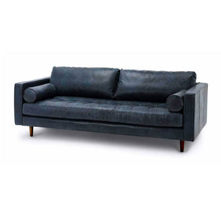 Ashla Faux Leather Sofa