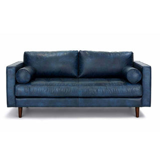 Ashla Faux Leather Sofa