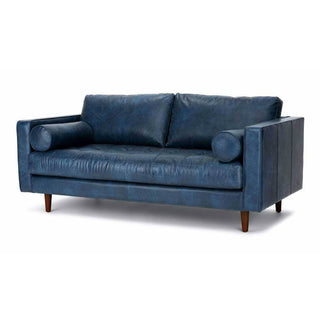 Ashla Faux Leather Sofa