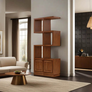 Ashton Teak Wood Bookshelf Singapore