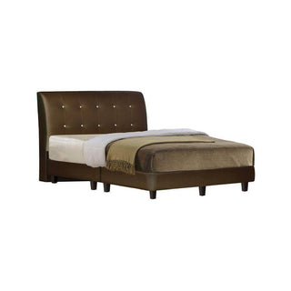Attwell Faux Leather Divan Bed Frame Singapore