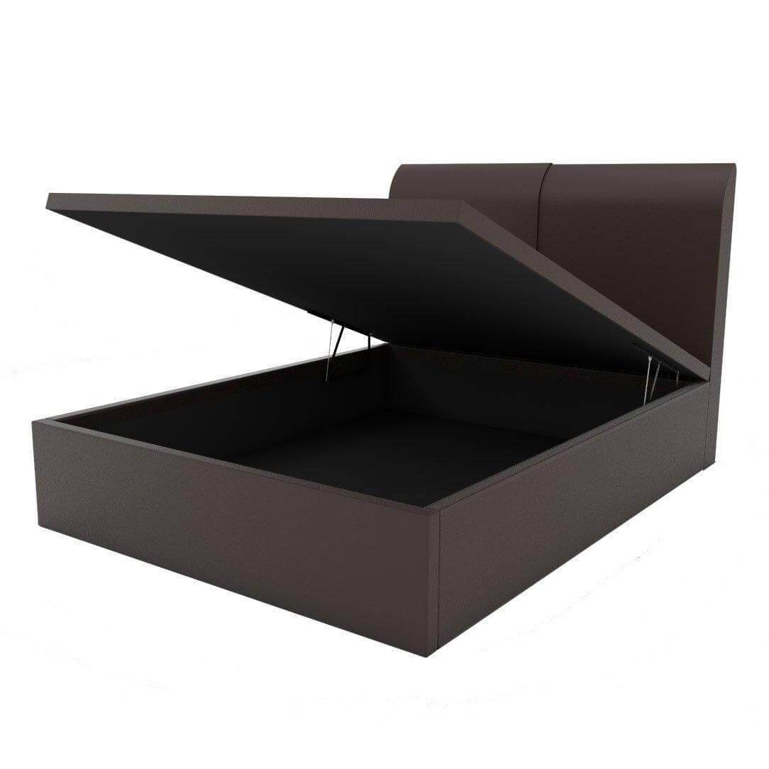 Avon Faux Leather Storage Bed Singapore