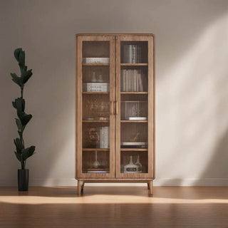 Axel II Ash Wood Display Unit / Bookshelf Singapore