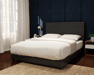 Azurine Faux Leather Divan Bed Frame Singapore