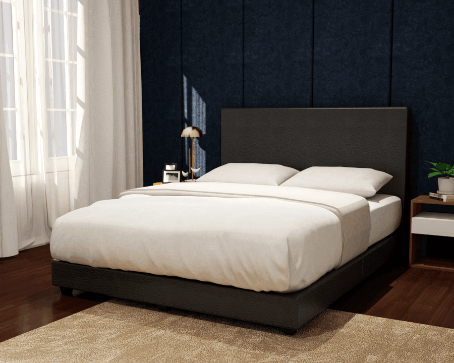 Azurine Faux Leather Divan Bed Frame Singapore