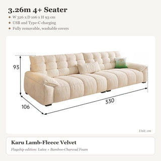 3.26m 4+ Seater