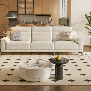 Zanoero Cotton-Linen Sofa in a living room