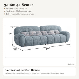 3.06m 4+ Seater
