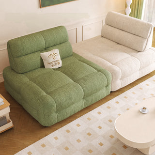 Zanea Far-Infrared Cotton-Linen Sofa Bed in a living room