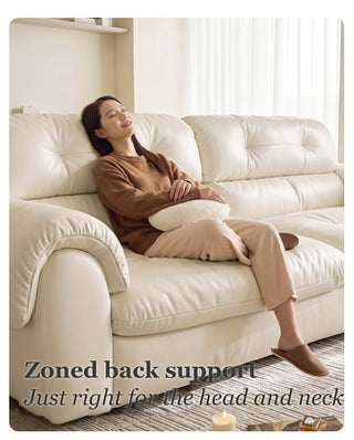 Zoned back support