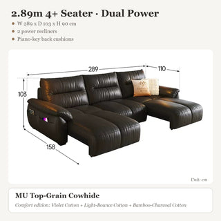 2.89m 4+ Seater · Dual Power