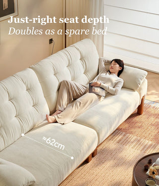 62 cm deep seat