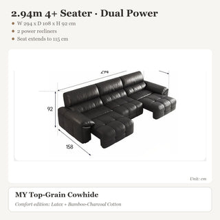 2.94m 4+ Seater · Dual Power