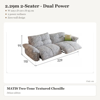 2.29m 2-Seater · Dual Power