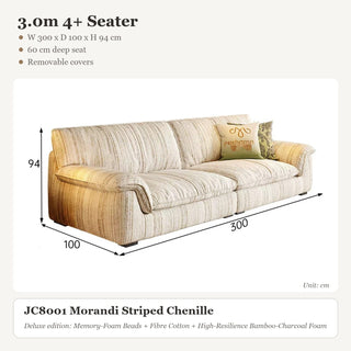 3.0m 4+ Seater