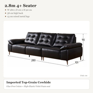 2.8m 4+ Seater