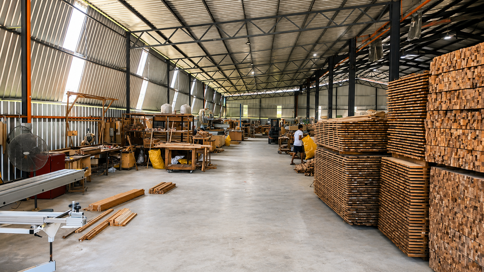 MegaFurniture Batu Pahat factory workshop