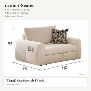 1.10m 1-Seater