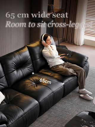 65 cm deep seat