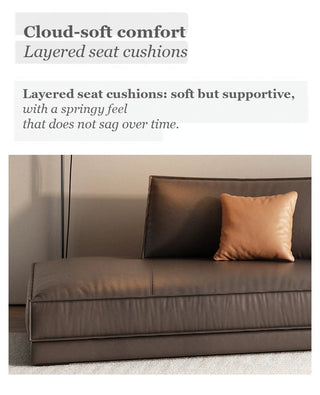 Layered seat cushions