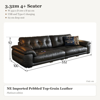 3.32m 4+ Seater