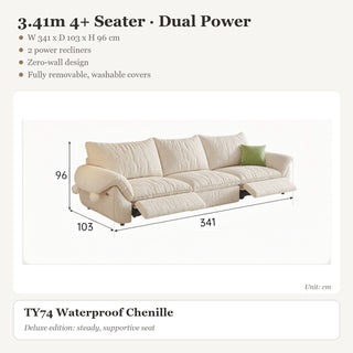 3.41m 4+ Seater · Dual Power