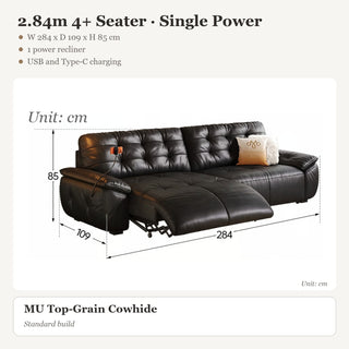 2.84m 4+ Seater · Single Power